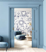 Papermint Mystic Pack 1, 2 & 3 in White Wall Mural 8184-BDL-
