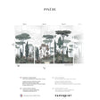 Papermint Pinery Pack 1, 2 & 3 in Green Wall Mural 8184-BDL-