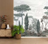 Papermint Pinery Pack 1, 2 & 3 in Green Wall Mural 8184-BDL-