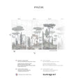 Papermint Pinery Pack 1, 2 & 3 in Grey Wall Mural 8184-BDL-C