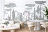 Papermint Pinery Pack 1, 2 & 3 in Grey Wall Mural 8184-BDL-C