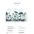 Papermint Pinewood Pack 1, 2 & 3 in Blue Wall Mural 8184-BDL