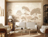 Papermint Pinewood Pack 1, 2 & 3 in Beige Wall Mural 8184-BD