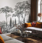 Papermint Porquerolles Pack 1, 2 & 3 in Grey Wall Mural 8184