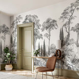 Papermint Porquerolles Pack 1, 2 & 3 in Grey Wall Mural 8184