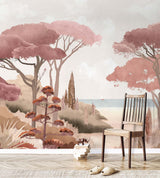 Papermint Riviera La Spiagga Pack 1, 2 & 3 in Pink Wall Mura