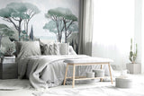 Papermint Riviera La Spiagga Pack 1, 2 & 3 in Green Wall Mur