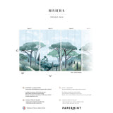 Papermint Riviera Pack 1, 2 & 3 in Green Wall Mural 8184-BDL