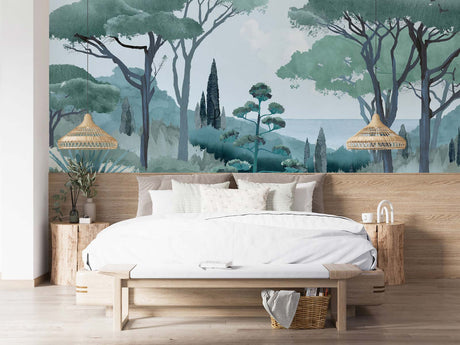Papermint Riviera Pack 1, 2 & 3 in Green Wall Mural 8184-BDL