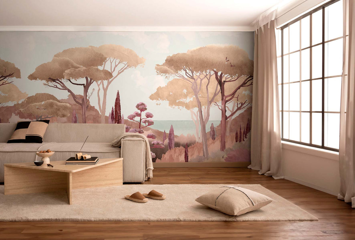 Papermint Riviera Pack 1, 2 & 3 in Orange Wall Mural 8184-BD