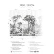 Papermint Saint-Tropez Pack 1 & 2 in Grey Wall Mural 8184-BD