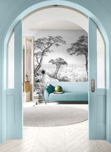 Papermint Saint-Tropez Pack 1 & 2 in Grey Wall Mural 8184-BD