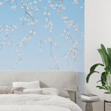 Papermint Sakura Pack 1 & 2 in Blue Wall Mural 8184-BDL-CW1