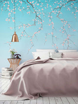 Papermint Sakura Pack 1 & 2 in Blue Wall Mural 8184-BDL-CW1