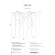 Papermint Sakura Pack 1 & 2 in White Wall Mural 8184-BDL-CW3