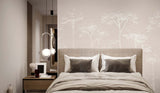 Papermint Under the Pines Pack 1 & 2 in Beige Wall Mural 818
