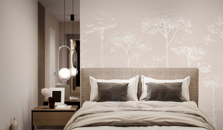 Papermint Under the Pines Pack 1 & 2 in Beige Wall Mural 818