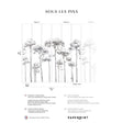 Papermint Under the Pines Pack 1 & 2 in Black Wall Mural 818