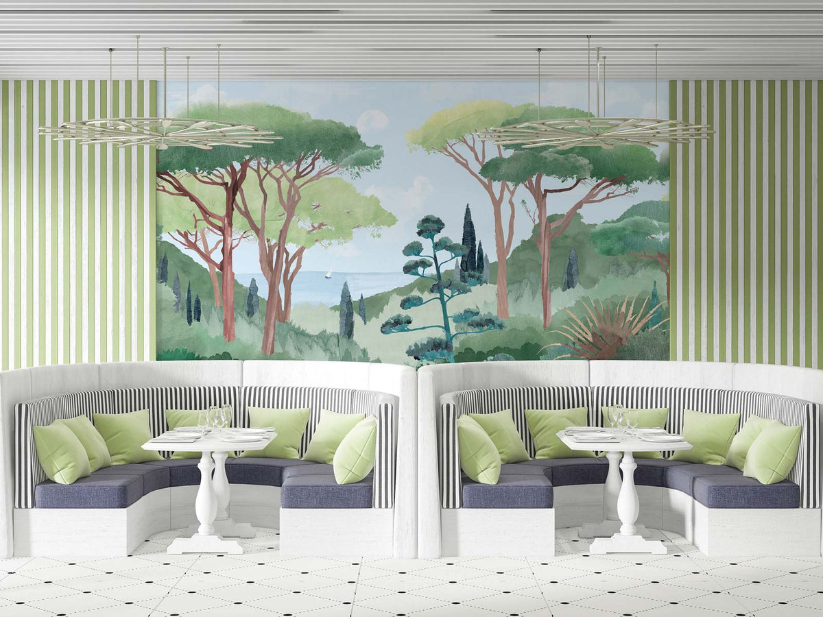 Papermint Tuscany Watercolor Pack 1, 2 & 3 in Multi Wall Mur
