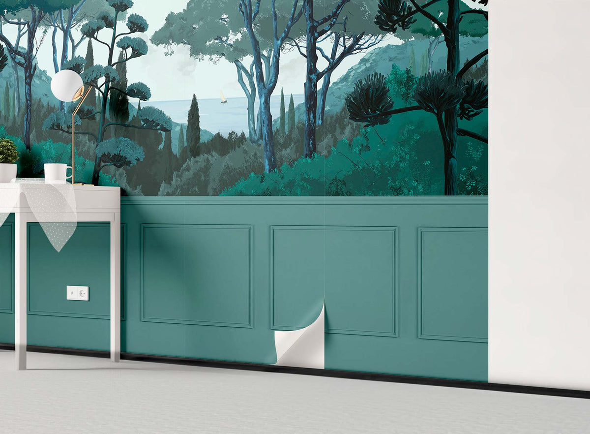Papermint Tuscany Chair Rail with Faux Wainscoting Pack 1 & 
