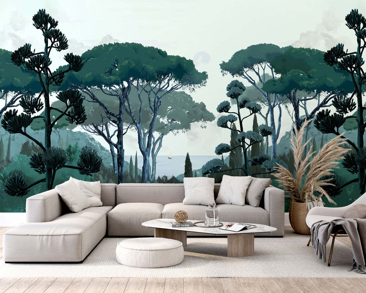 Papermint Tuscany Pack 1, 2 & 3 in Blue Wall Mural 8184-BDL-