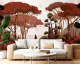 Papermint Tuscany Pack 1, 2 & 3 in Orange Wall Mural 8184-BD