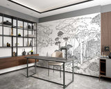 Papermint Tuscany Line Pack 1, 2 & 3 in Black Wall Mural 818