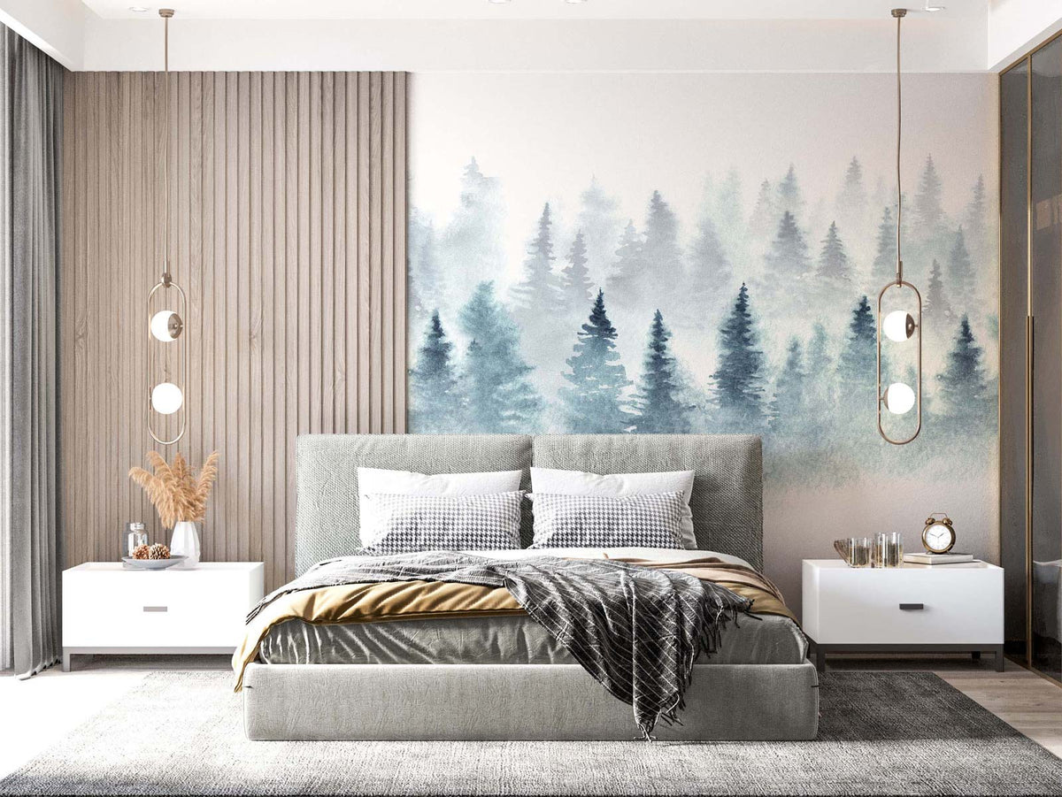Papermint Winter Pack 1 & 2 in Blue Wall Mural 8184-BDL-DH