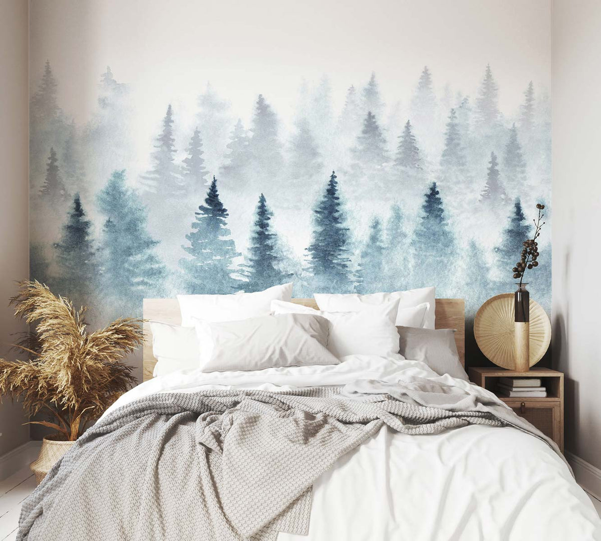 Papermint Winter Pack 1 & 2 in Blue Wall Mural 8184-BDL-DH