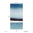 Papermint Sea Horizon Pack 2 in Blue Wall Mural 8184-BI1-B