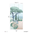 Papermint The Sea Pack 1 in Blue Wall Mural 8184-BO1-A