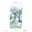 Papermint The Sea Pack 3 in Blue Wall Mural 8184-BO1-C