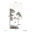 Papermint Shadows Pack 1 in Green Wall Mural 8184-BS2-A