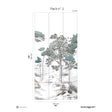 Papermint Pines Pack 2 in Green Wall Mural 8184-BT2-B