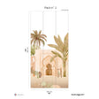 Papermint Marrakesh Pack 2 in Gold Wall Mural 8184-BZ1-B