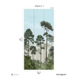 Papermint Matsu Pack 1 in Blue Wall Mural 8184-CA2-A
