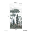 Papermint Pinery Pack 1 in Green Wall Mural 8184-CN1-A