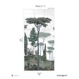 Papermint Pinery Pack 3 in Green Wall Mural 8184-CN1-C