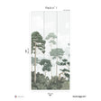 Papermint Pinewood Pack 1 in Green Wall Mural 8184-CO1-A