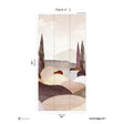 Papermint Provence Pack 2 in Pink Wall Mural 8184-CQ2-B