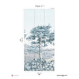 Papermint Quiberon Pack 1 in Blue Wall Mural 8184-CR1-A