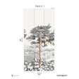 Papermint Quiberon Pack 1 in White Wall Mural 8184-CR2-A