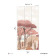 Papermint Riviera La Spiagga Pack 3 in Pink Wall Mural 8184-