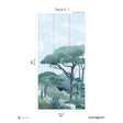 Papermint Riviera La Spiagga Pack 1 in Blue Wall Mural 8184-