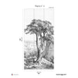 Papermint Saint-Tropez Pack 2 in Grey Wall Mural 8184-CV1-B