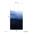 Papermint Sfumato Pack 2 in Blue Wall Mural 8184-CX1-B