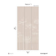 Papermint Under the Pines Pack 1 in Beige Wall Mural 8184-CY