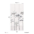 Papermint Under the Pines Pack 1 in White Wall Mural 8184-CY