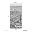 Papermint Eiffel Tower Pack 1 in Grey Wall Mural 8184-DF1-A