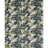 Schumacher Verdure Tapestry Peacock Fabric - Eade's Wallpaper